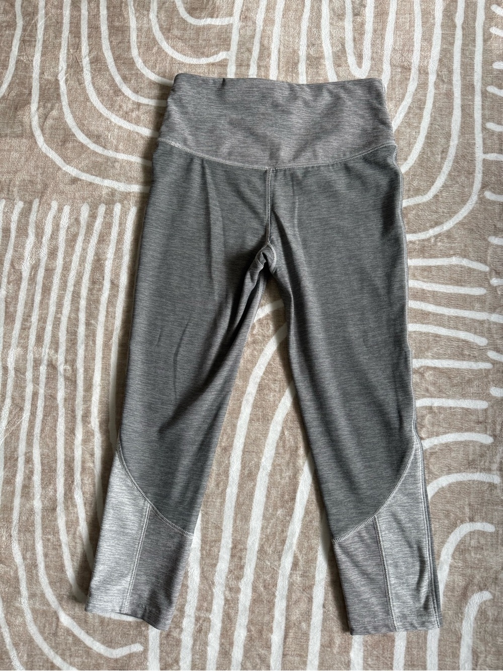 FP Movement by Free People Heather Gray High-Rise Capri Leggings